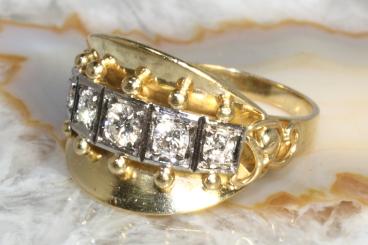 Brillantring Gold 585 ca. 0,50 ct. 