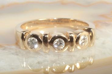 Brillantring 0,40 ct.  Gelbgold 585 