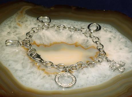 Bettelarmband Silber 925 mit Zirkonia. S.Oliver 